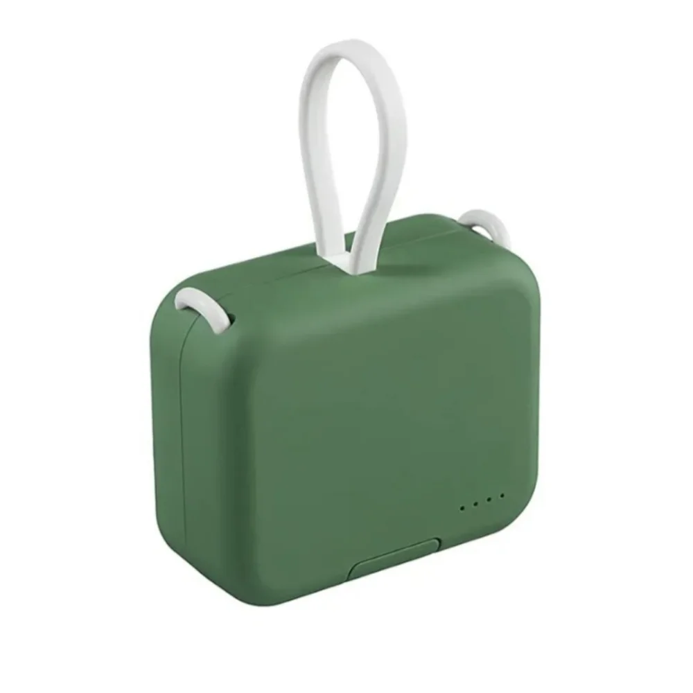 NWT Green Power Bank, 4 In 1 Charger And Car Vent Mount